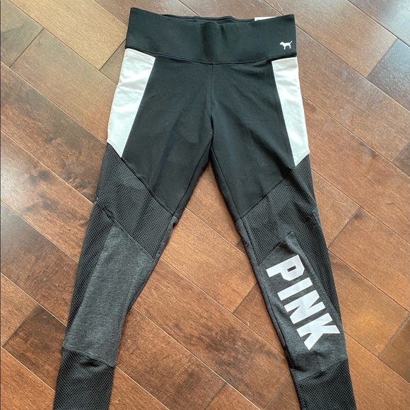 PINK Victoria's Secret Pants - Victoria’s Secret PINK YOGA mesh detail leggings - NWT